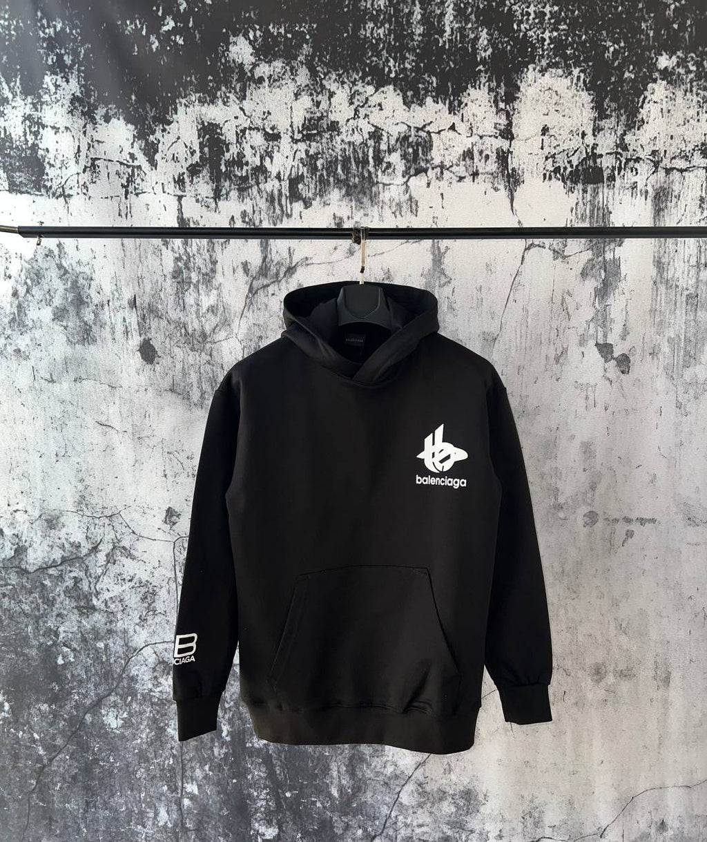 BALENCIAGA - Felpa con cappuccio