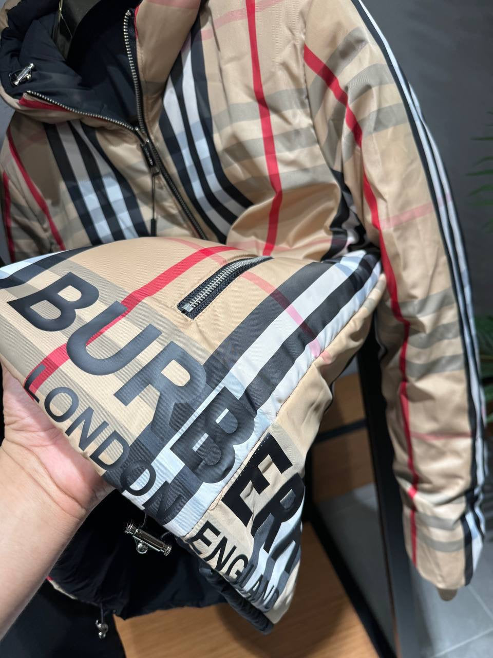 Piumino reversibile Burberry