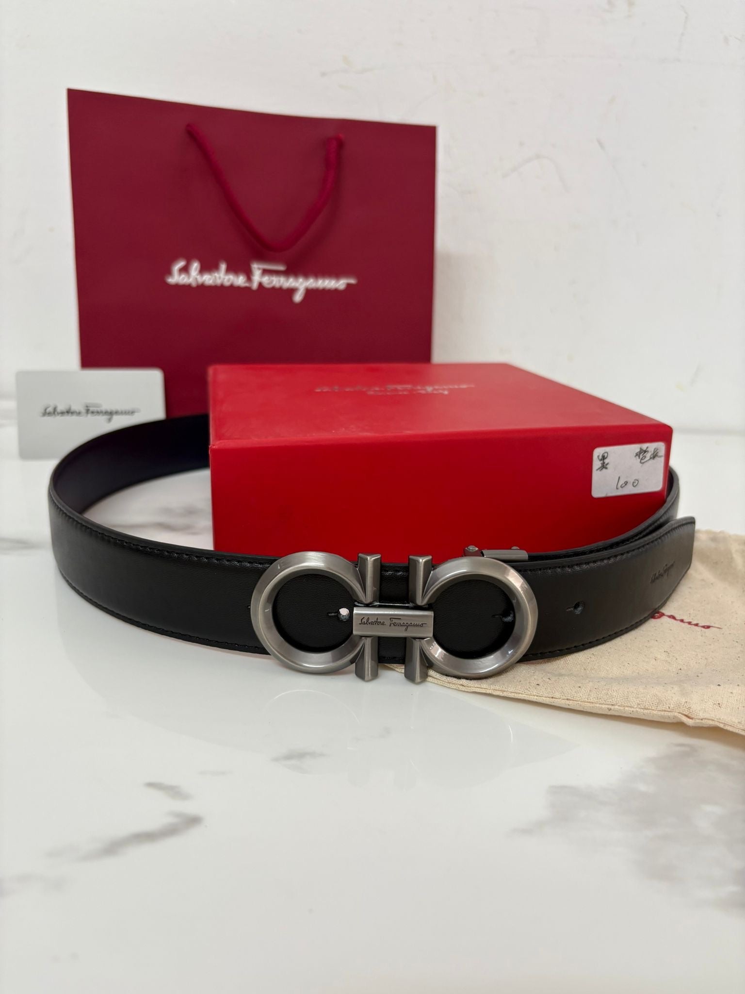 Cintura in pelle Ferragamo