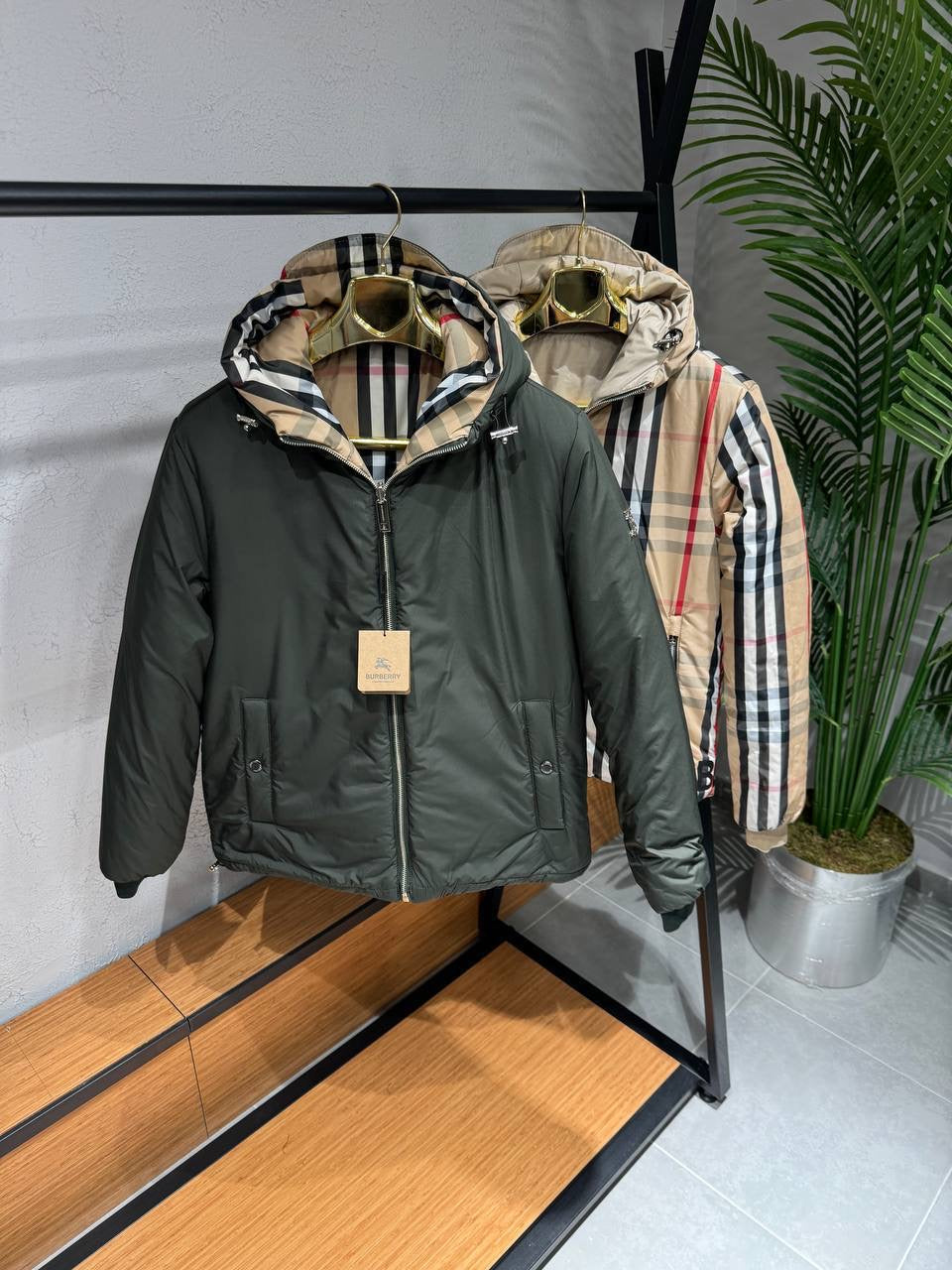 Piumino reversibile Burberry