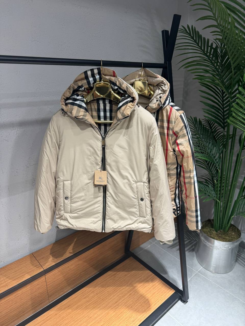 Piumino reversibile Burberry