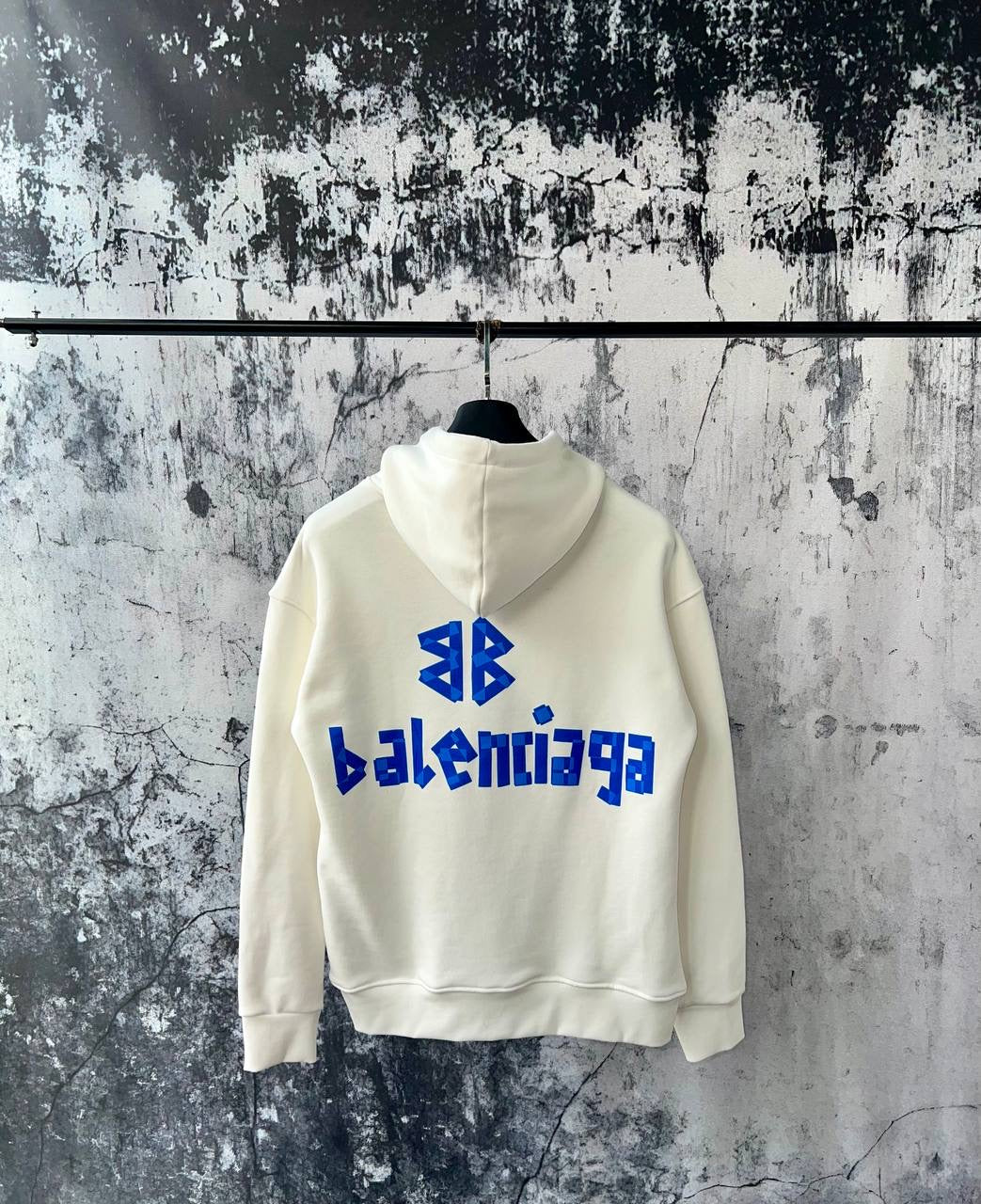 BALENCIAGA - Felpa con cappuccio
