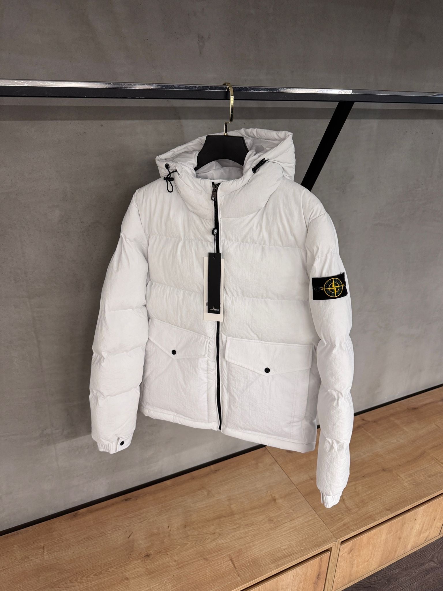 Piumino STONE ISLAND crinkle reps NY
