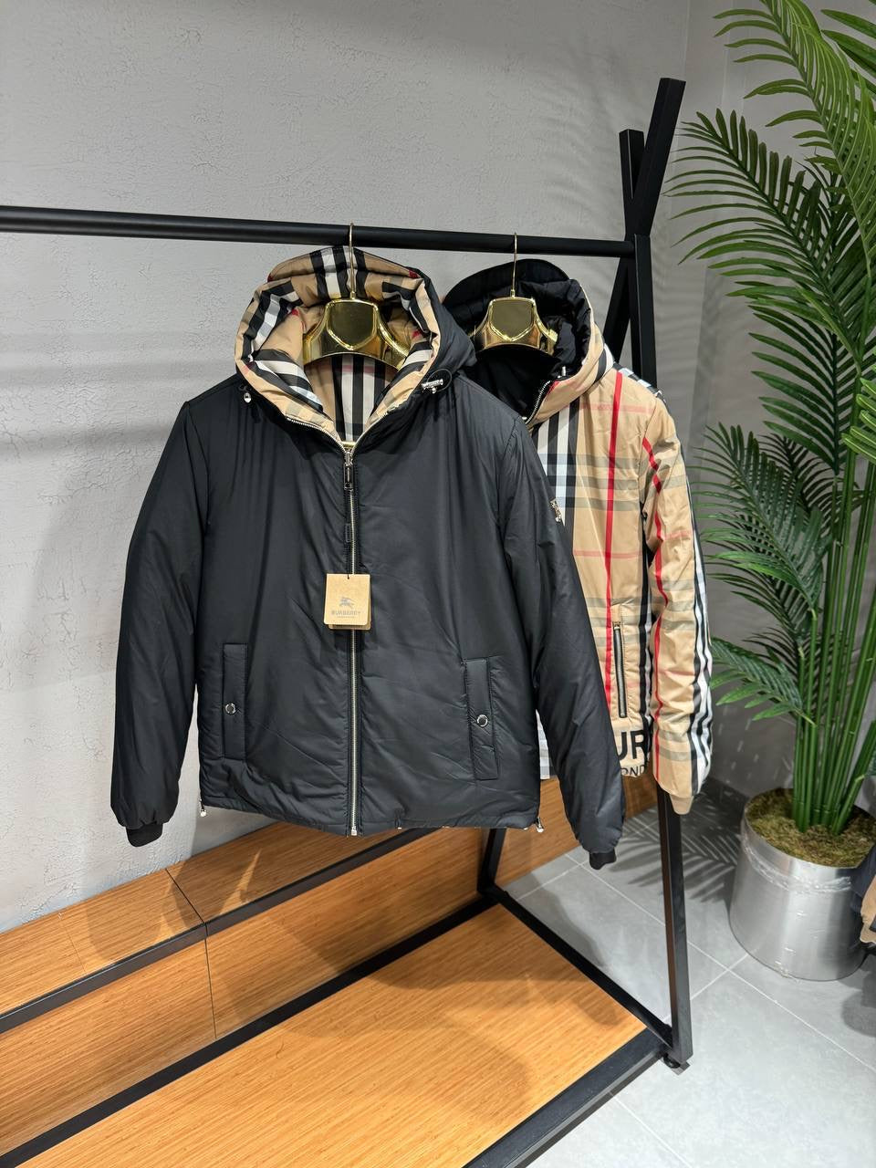 Piumino reversibile Burberry