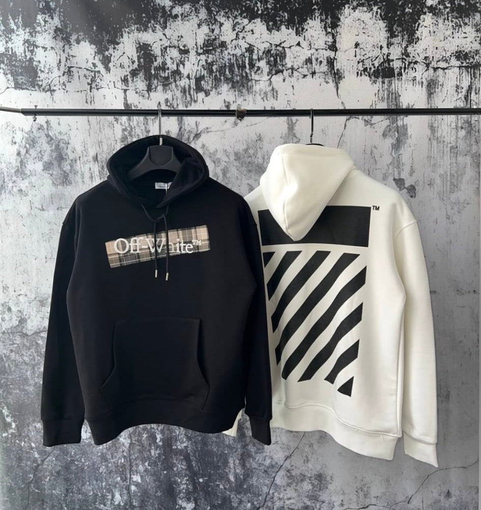 Off-White Felpa con cappuccio