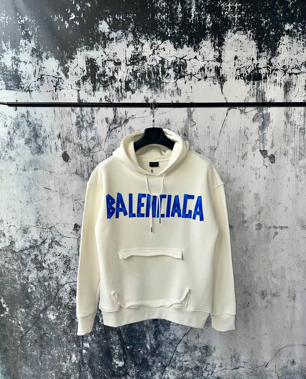 BALENCIAGA - Felpa con cappuccio