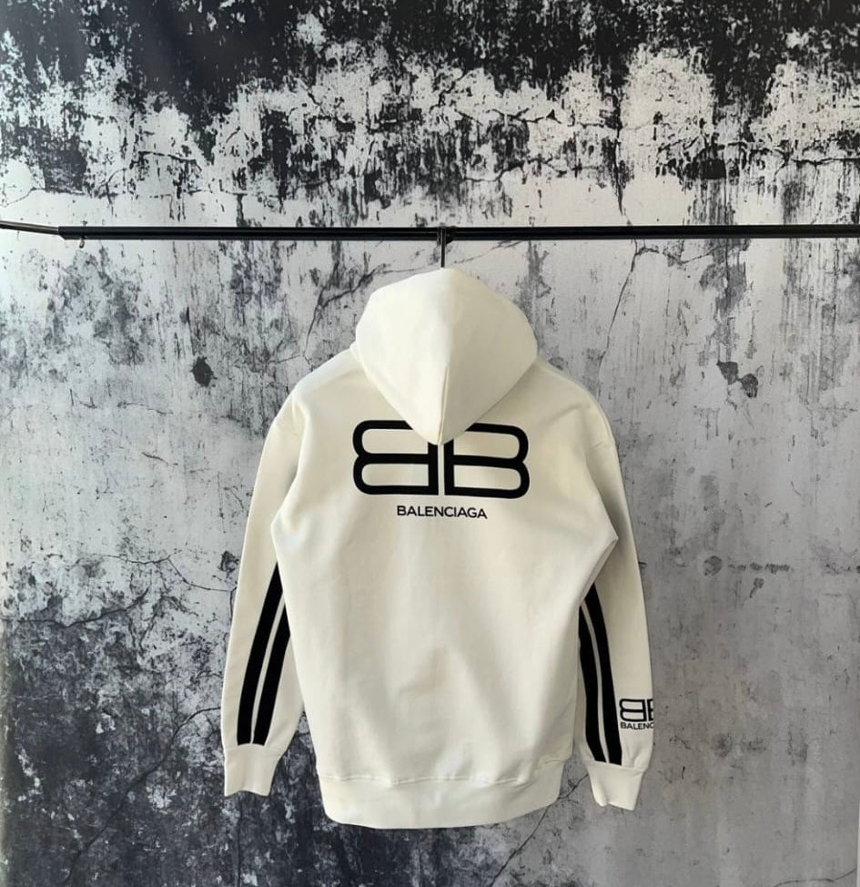 BALENCIAGA - Felpa con cappuccio