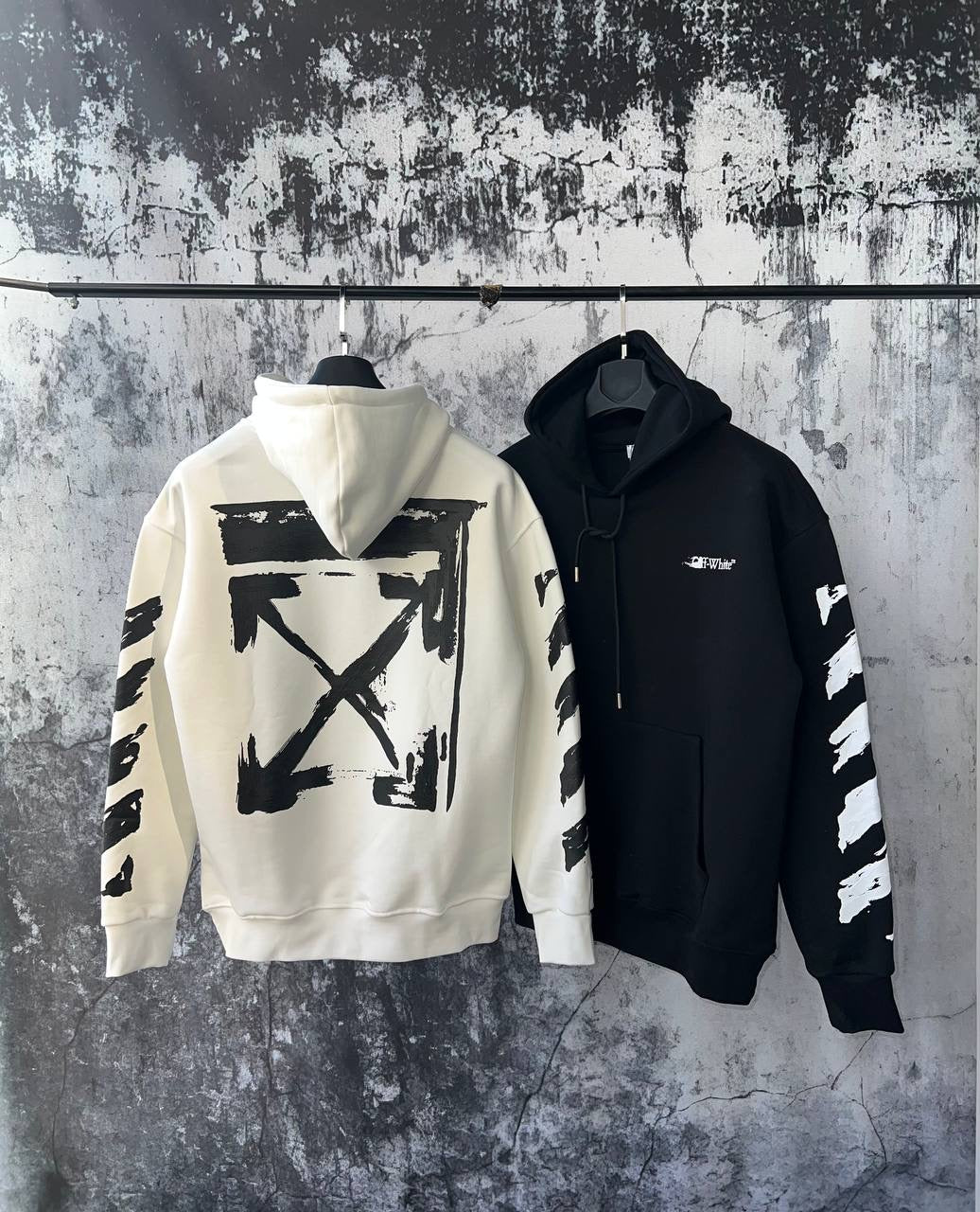 Off-White Felpa con cappuccio